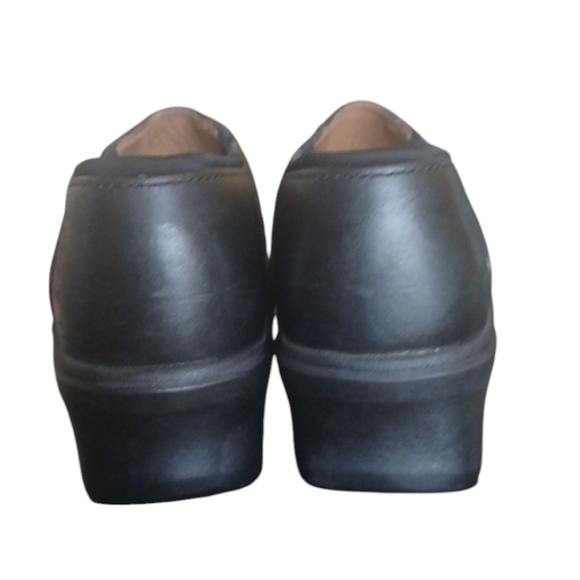 ARIAT Black Leather Safety Clog Womens Slip-On Steel Toe Work Shoe Size 6.5 - Picture 8 of 15